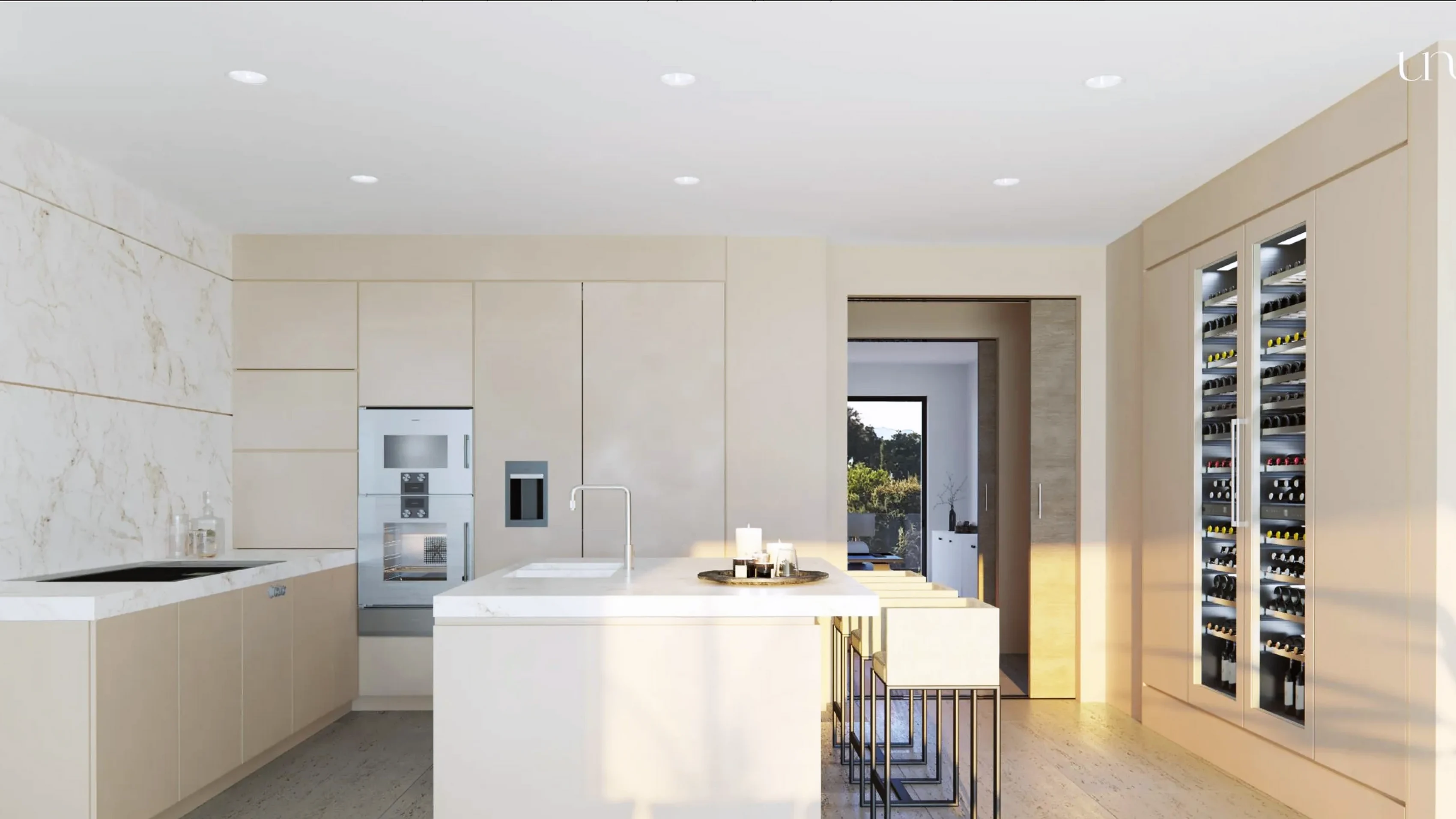 The kitchen